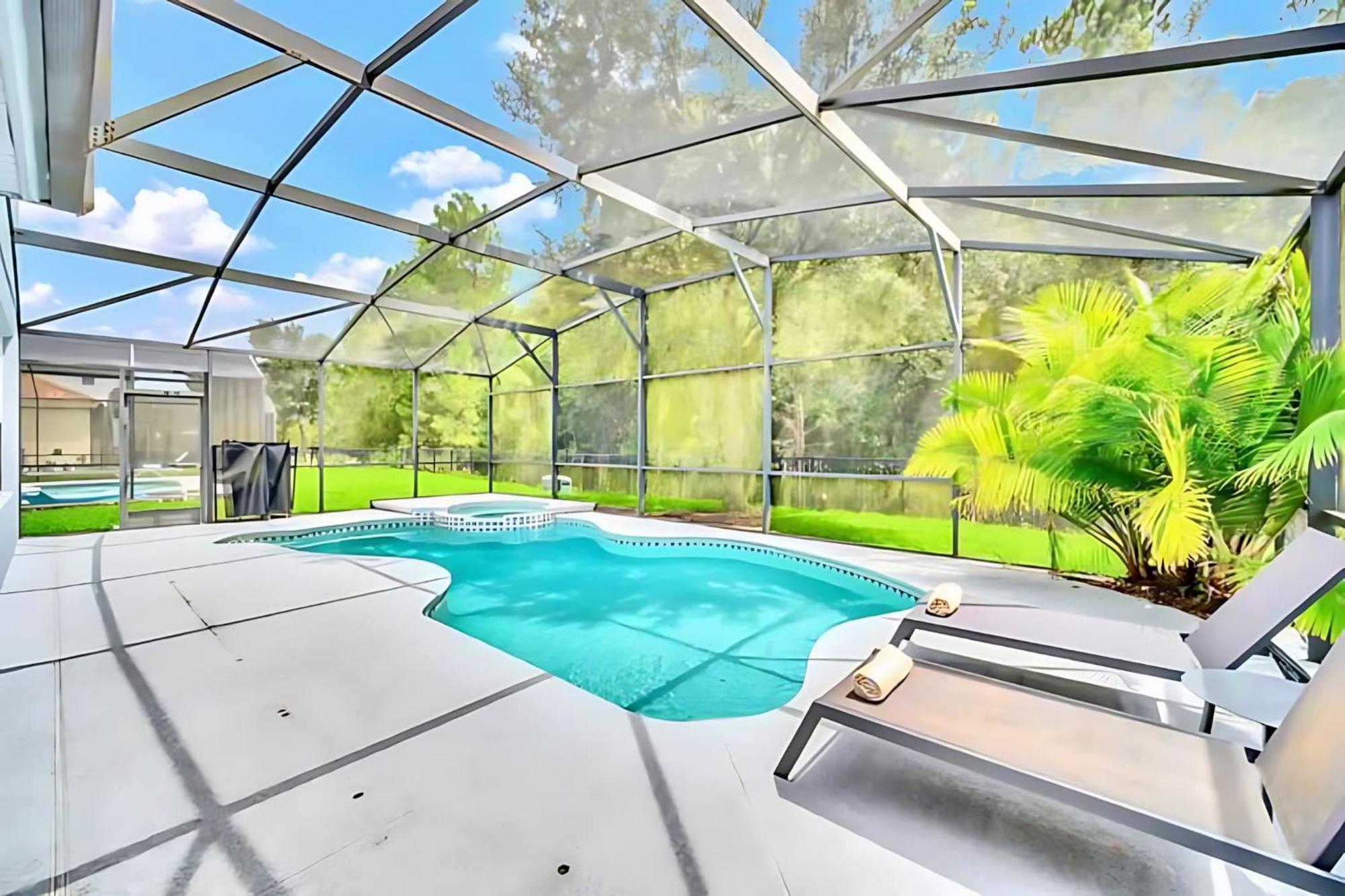 6Br Resort Home Near Disney - With Private Pool Hot Tub And Games Room Kissimmee Kültér fotó